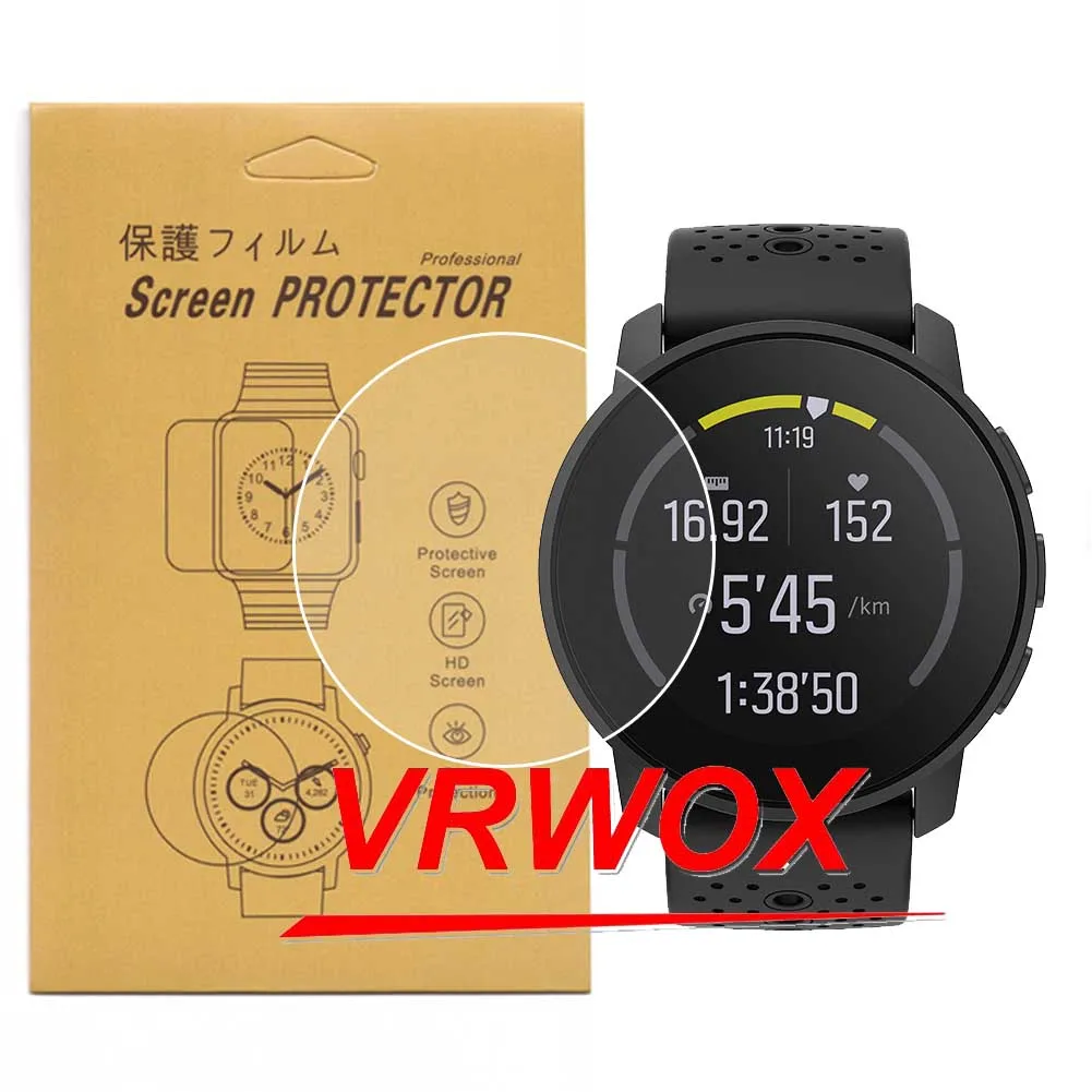 3Pcs Pellicola Salvaschermo Per Suunto 9 9Peak 9 Baro Suunto 5 Suunto 7 Suunto D5 Trainer 3 Verticale 3 Fitnesspet Nano Antideflagrante