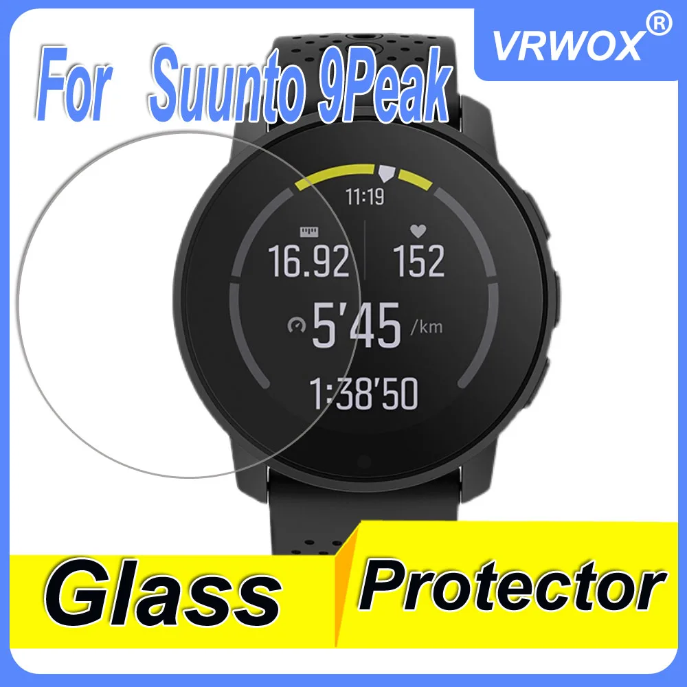 3 Pezzi Di Vetro Temperato Per Suunto Race 9/9Baro 9Peak 5 D5 M5 7 Spartan Trainer Quest Watch Proteggi Schermo Antigraffio