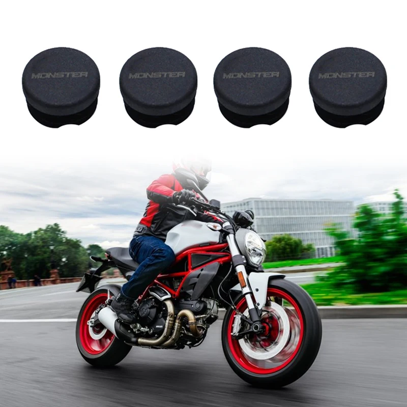 Misura Per Ducati Scrambler Classic Moto Frame Hole Cover Caps Plug Decorativo Frame Cap Set Monster 797 2017-2021