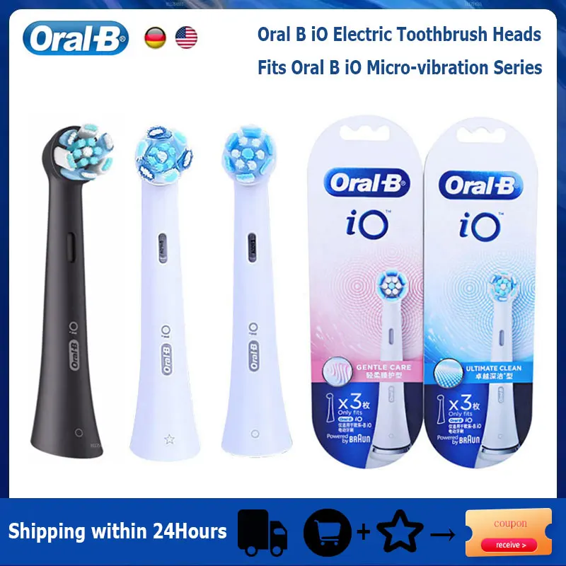 Testine Per Spazzolino Elettrico Oral-B Io Gentle Clean Ultimate Clean Testine Di Ricambio Per Spazzolino Da Denti Ricarica Per Oral B Io7 Io8 Io9