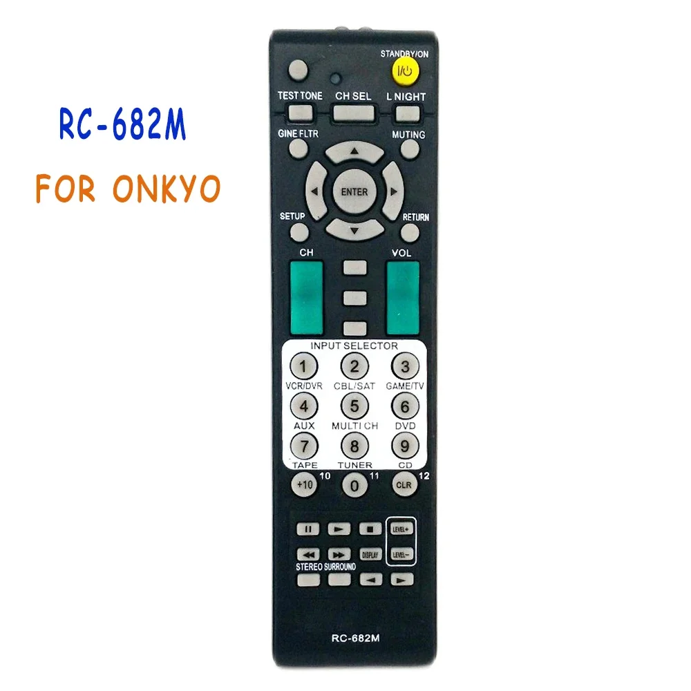 Nuovo Rimontaggio Rc-682M Telecomando Per Onkyo Ricevitore Av Rc-681M Rc-606S Rc-607M Sr603/502/504 Htr550 Htr550S Htr557