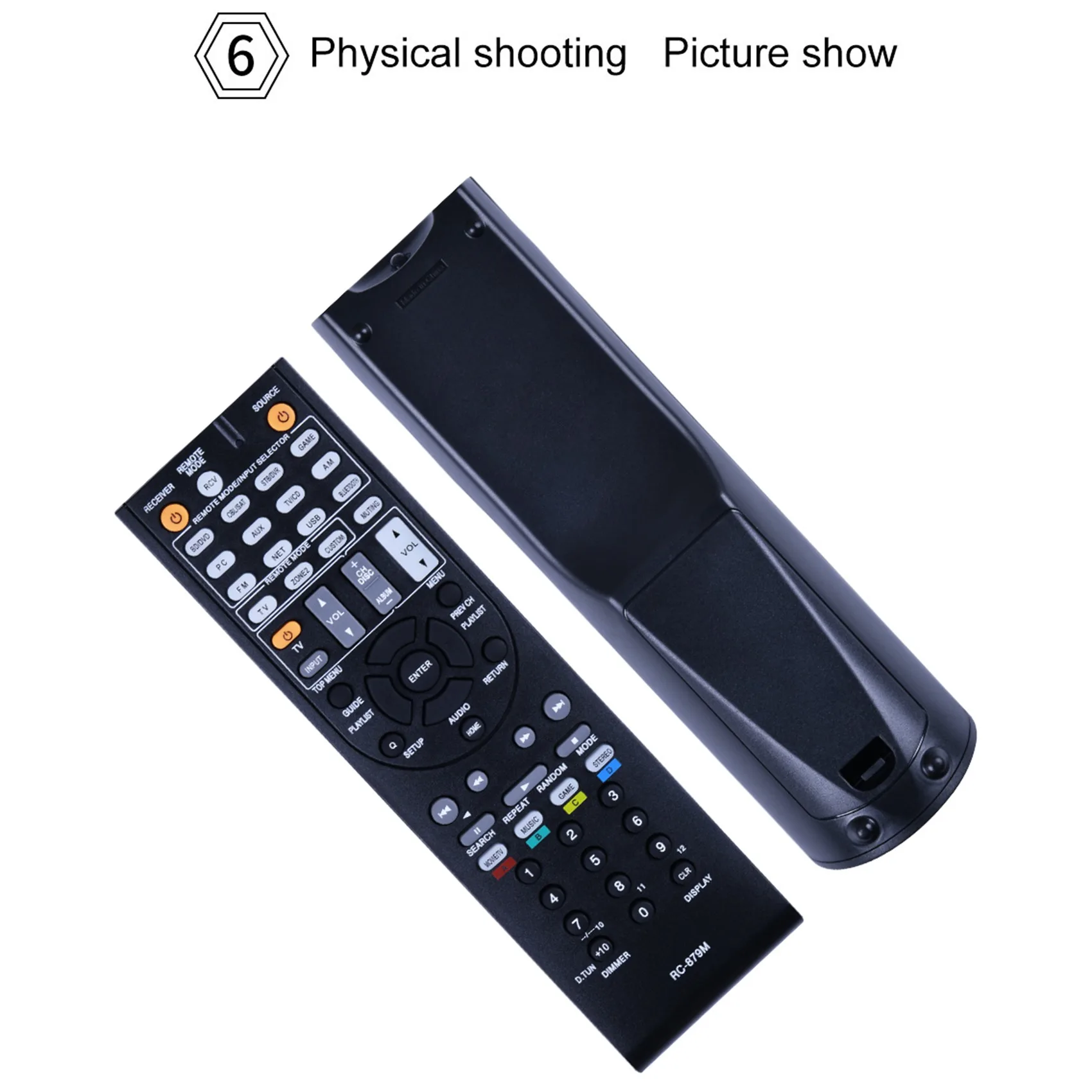 Rc-879M Telecomando Per Onkyo Tx-Nr535 Tx-Sr333 Ht-R393 Ht-S3700 Power Emplifier Ricevitore Av Telecomando