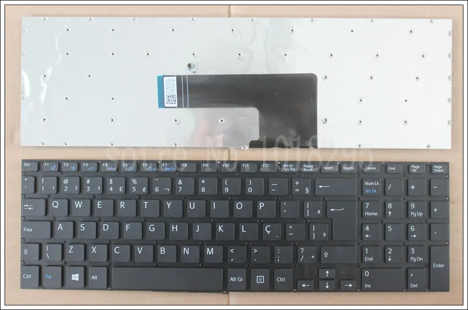 Nuova Tastiera Portatile Br Per Sony Vaio Svf152 Svf153 Svf1541 Svf1521K1Eb Keyboard Svf1521V6E Brasile Tastiera Teclado