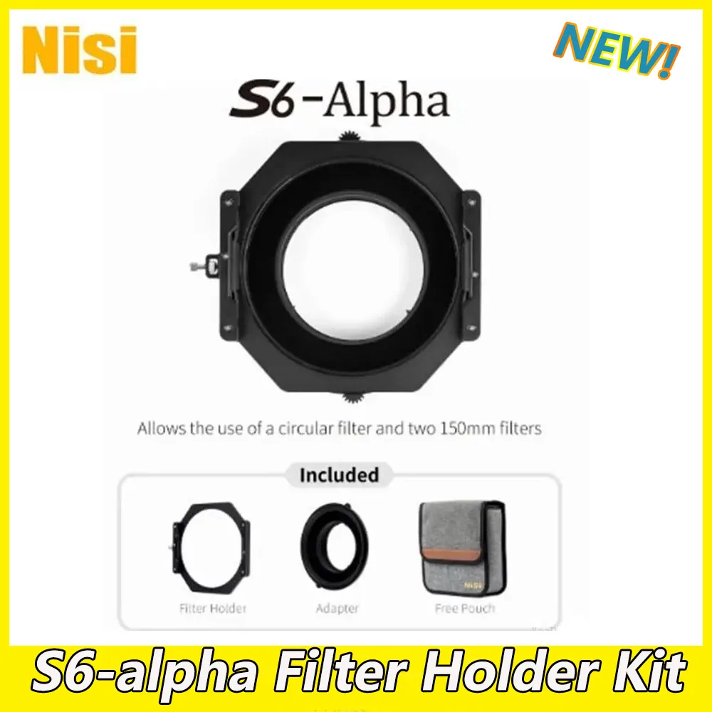 Kit Portafiltro Nisi S6-Alpha Per Sigma 14Mm F1.4 Dg Dn Sony 14Mm F1.8 Gm Nikon Z 14-24Mm F2.8 S Canon Ts-E 17Mm F4 82Mm Obiettivo