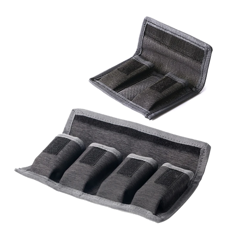 Borsa Per Batteria Dslr Da 2/4 Slot Batteria Per Fotocamera Portatile Custodia Per Trasporto Custodia Per Gadget Per
