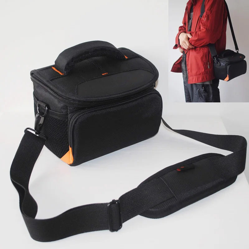 Dv Video Camera Camcorder Sacchetto Di Caso Per Sony Fdr-Axp55 Axp35 Ax30 Ax40 Ax53 Ax33 Ax60 Pj790E Cx580E Sacchetto Di Spalla
