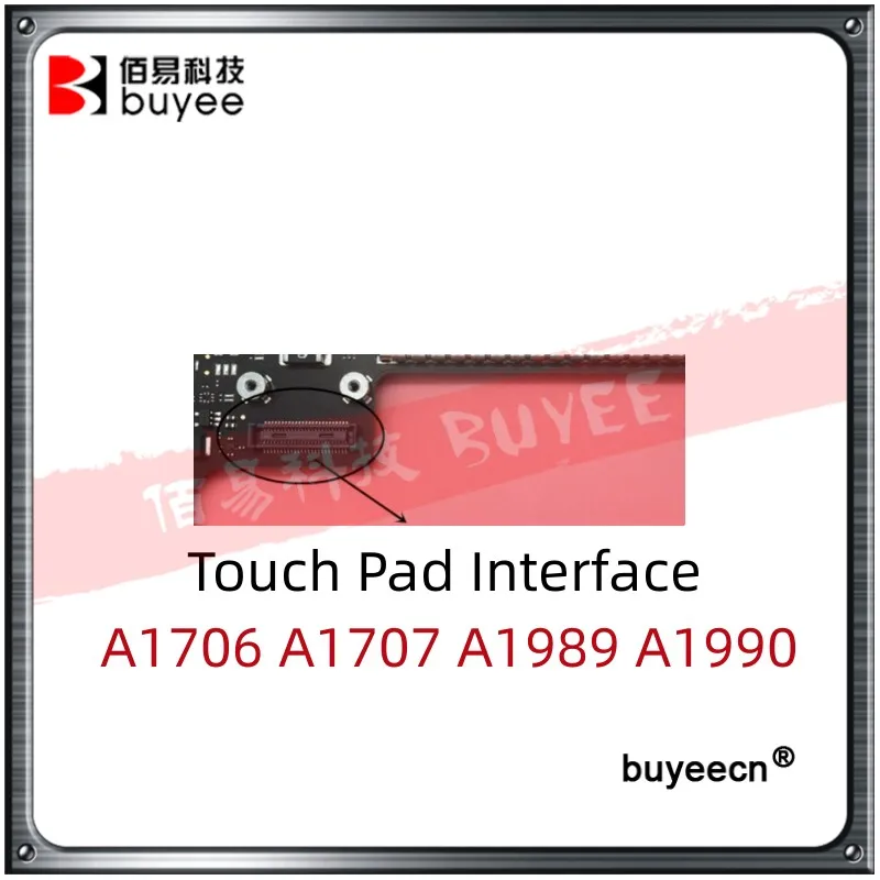 Originale A1706 A1707 A1989 A1990 Interfaccia Touchpad Per Macbook A1706 A1707 A1989 A1990 Sostituzione Connettore Trackpad