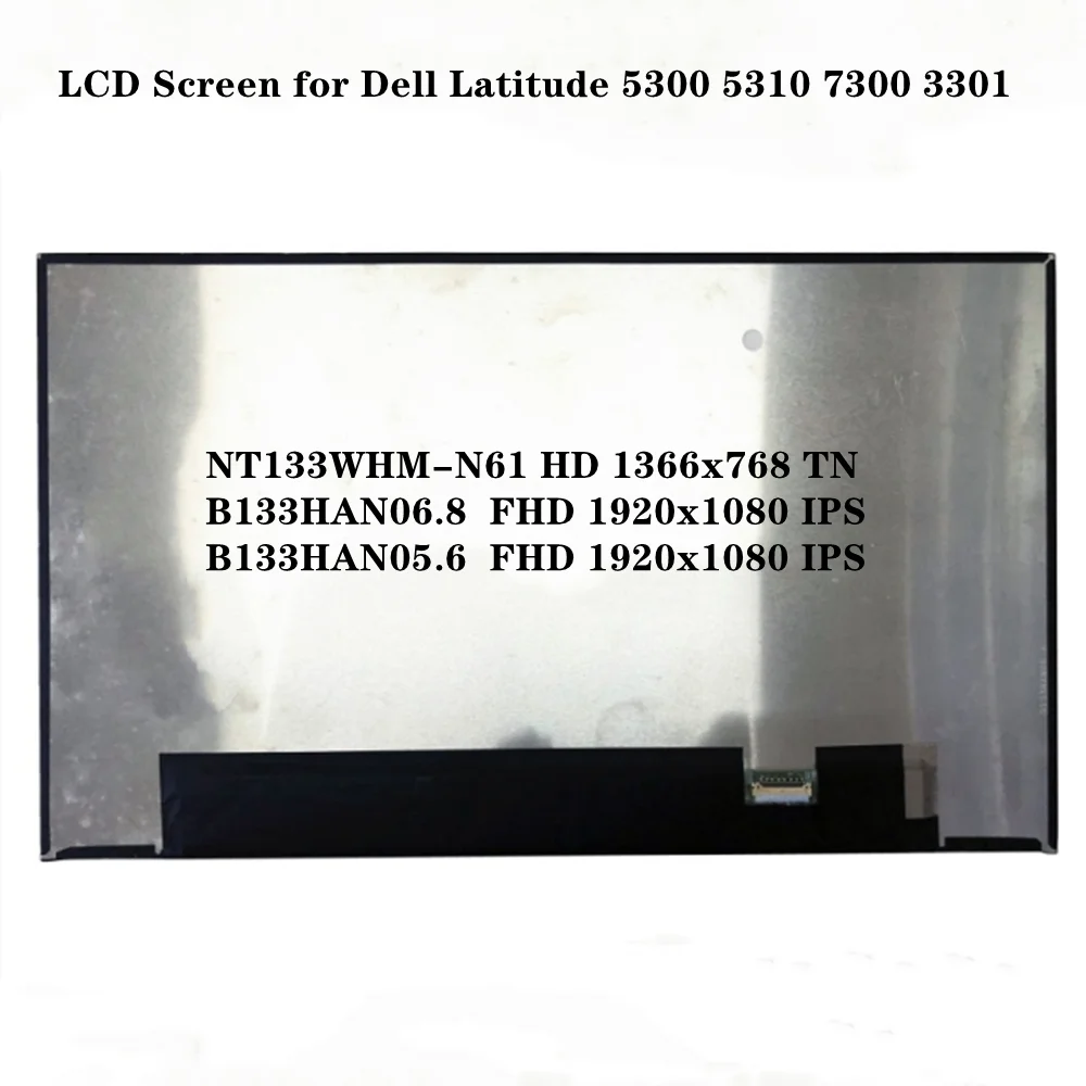 13.3 Pollici Per Dell Latitude 5300 5310 7300 3301 Nt133Whm-N61 Display Lcd Per Laptop Display Edp 30Pin