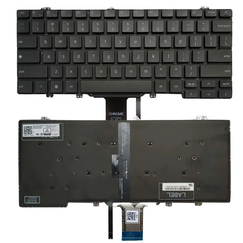 Per Dell Latitude 5310, 5310 2 In1, 5300 2 In 1, 5300, 7300 Arabo Ar Con Tastiera Per Laptop Retroilluminata