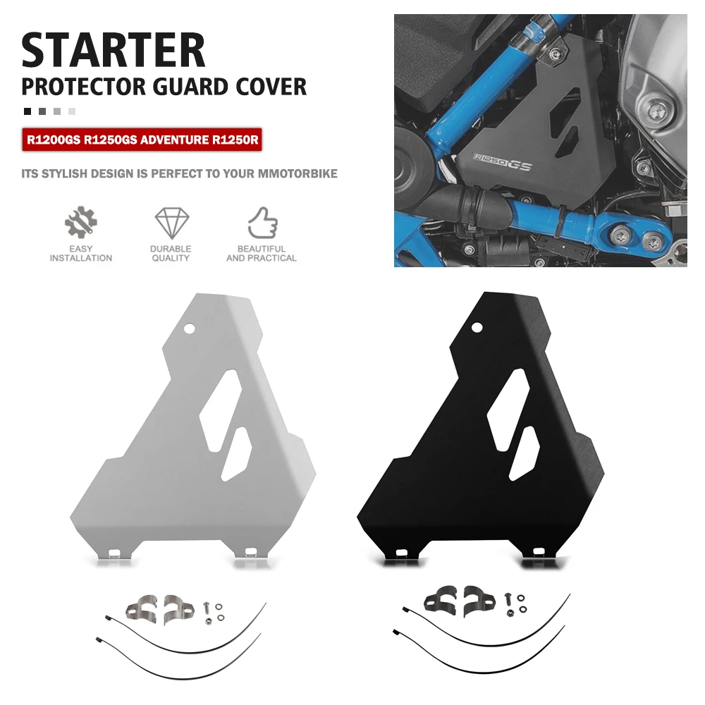 Per Bmw R1250Gs R1200Gs Lc Adventure R1200R R1200Rs R1250Rs Accessori Moto Starter Protector Guard Cover Motor Guard