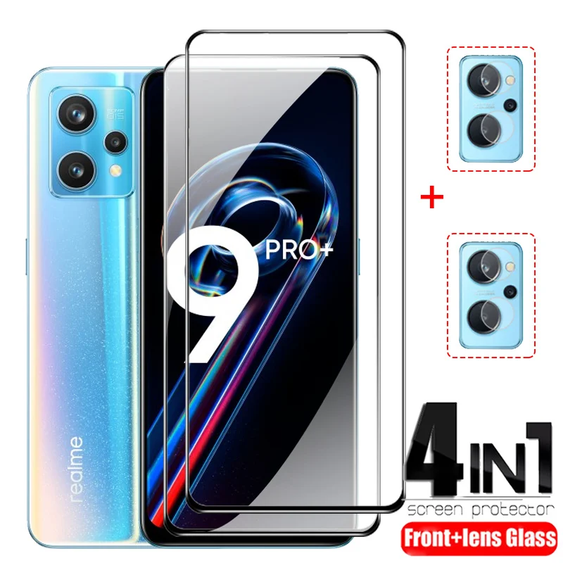 9H Vetro Temperato Per Realme 9 Pro Plus Screen Protector Realme 9I 8I 8 9 Pro Plus Panzerglas Kamera Realme 9 Pro Glasfolie Für Realmi 9 Pro Panzergl
