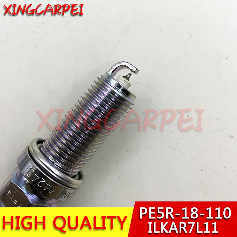 4 Pz Pe5R-18-110 Ilkar7L11 Candela All'Iridio Per Mazda 3 6 Cx-3 Cx-5 Miata Pe5R 18 110 Ilkar7L11