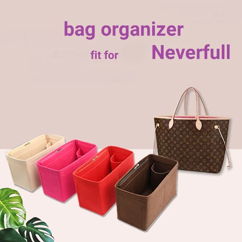 1948 Soft Andlight】Inserto Organizer Per Borsa Per Lv Neversfull Gm Mm Pm Bucket Organizer Divisore Shaper Protector Scomparto Fodera Interna
