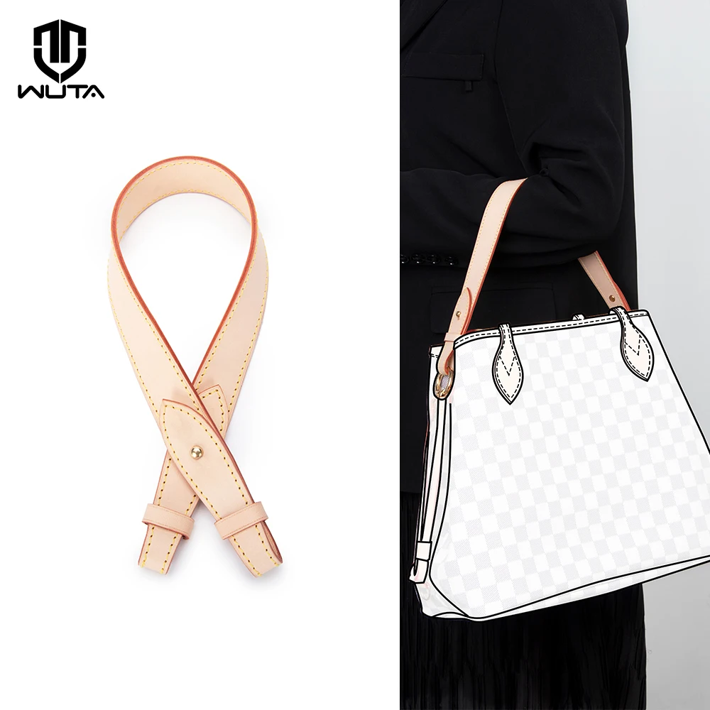Wuta Bag Strap Per Lv Neverfull Handle Straps Borsa Crossbody Underarm Short Shoulder Belts Geunnie Accessori Per Borse In Pelle
