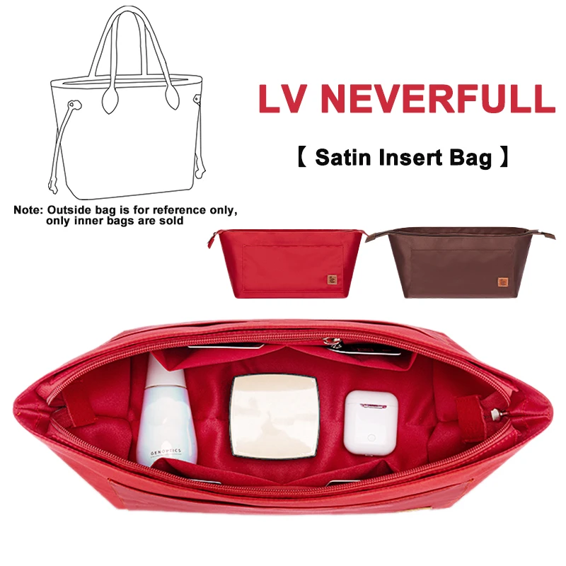 Borsa Organizer In Nylon Con Inserto Da Viaggio Multitasche Evertoner Per Borsa Interna Lv-Neversfull Pm Borsa Per Cosmetici Portatile