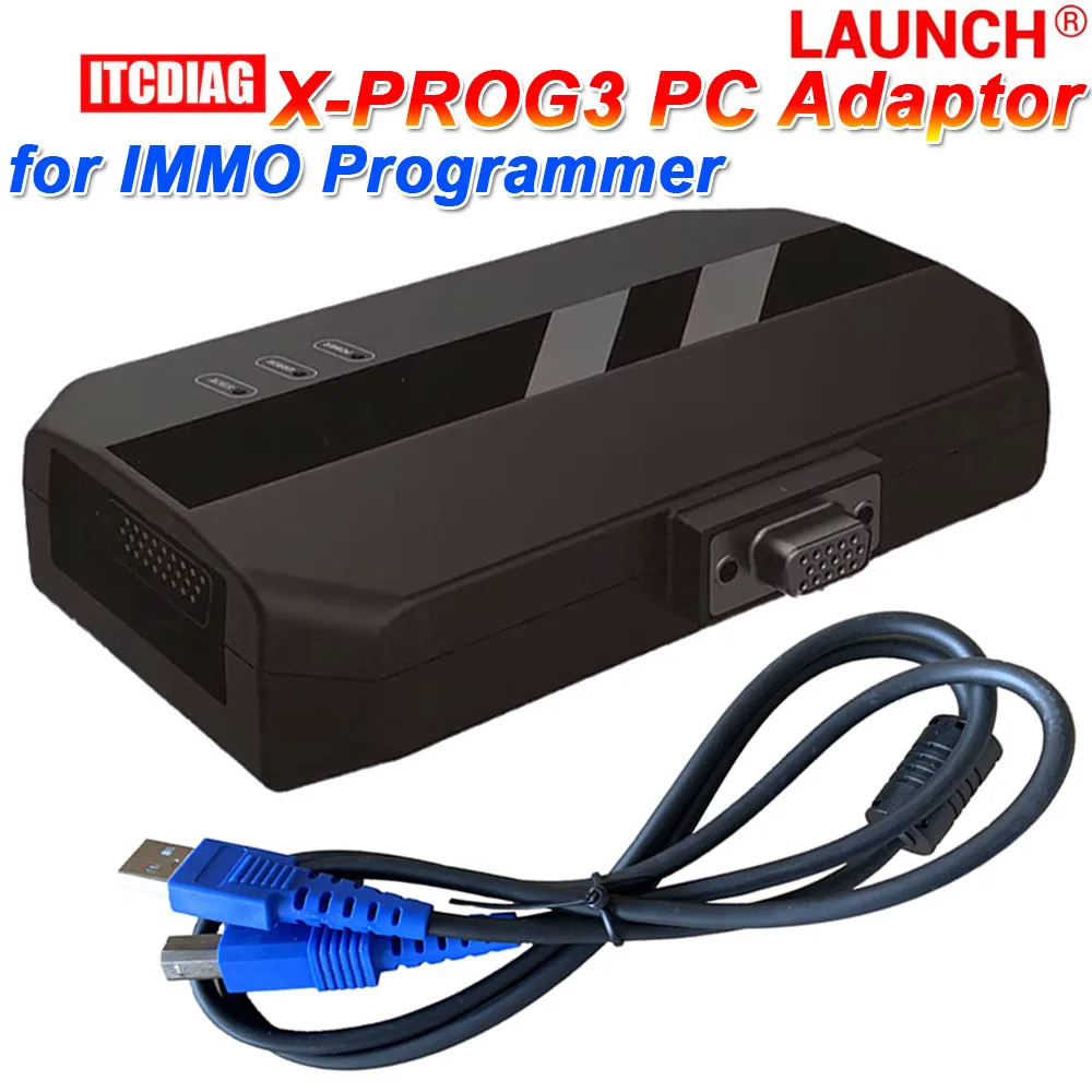 2023 Original Launch X-Prog3 Pc Adapter Usb Xprog3 Ecu Programmer X431 Immo Program Support Engine Data Validation Functimmer