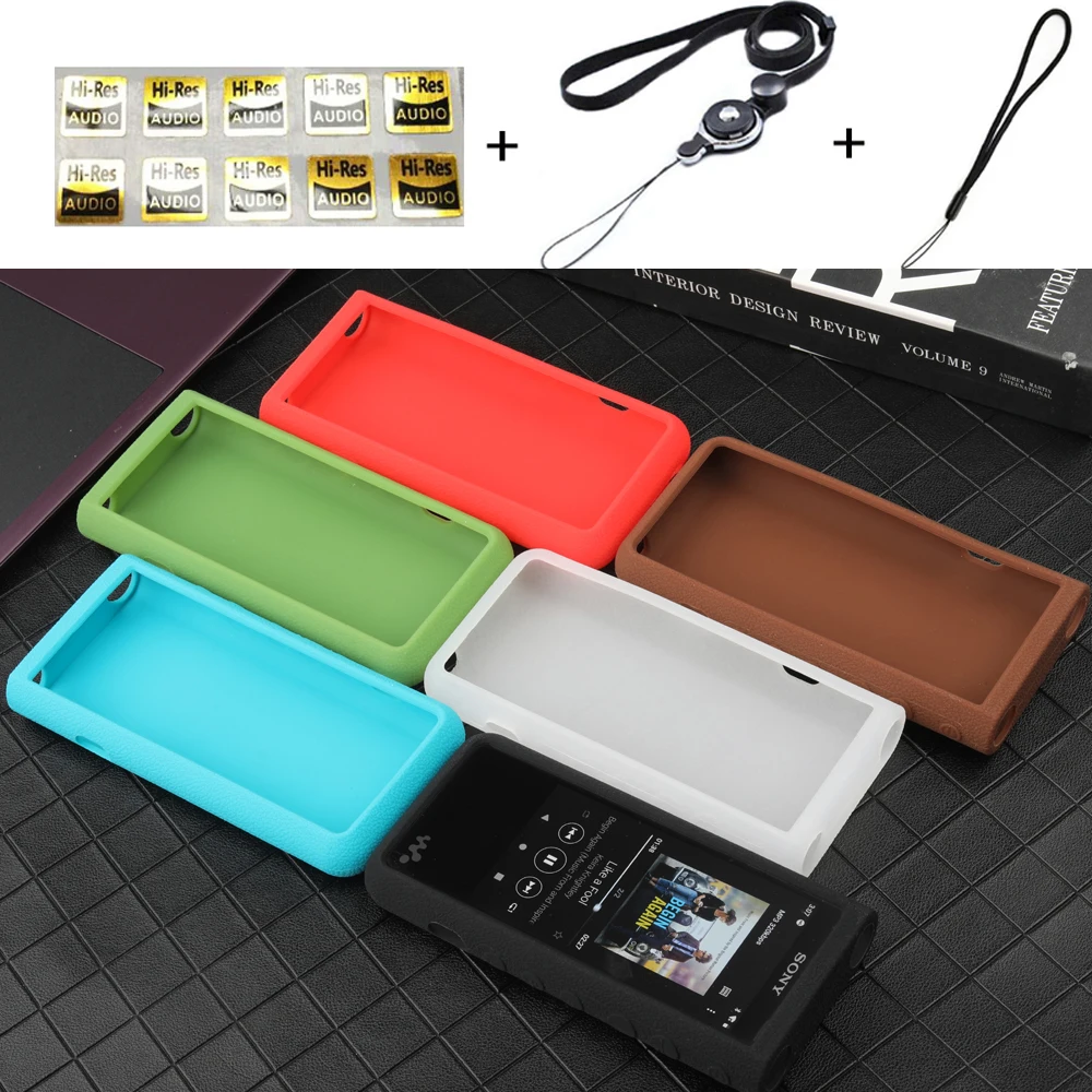 Custodia Protettiva In Silicone Morbido Per Sony Walkman Nw-Zx500 Zx507 Zx505