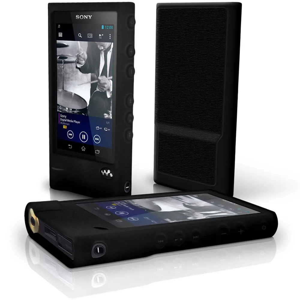 Copertura Protettiva Di Caso Della Pelle Del Gel Della Gomma Di Silicone Per Il Nw-Zx2 Nwzx2 Nw Zx2 Di Sony Walkman Nwzx-2