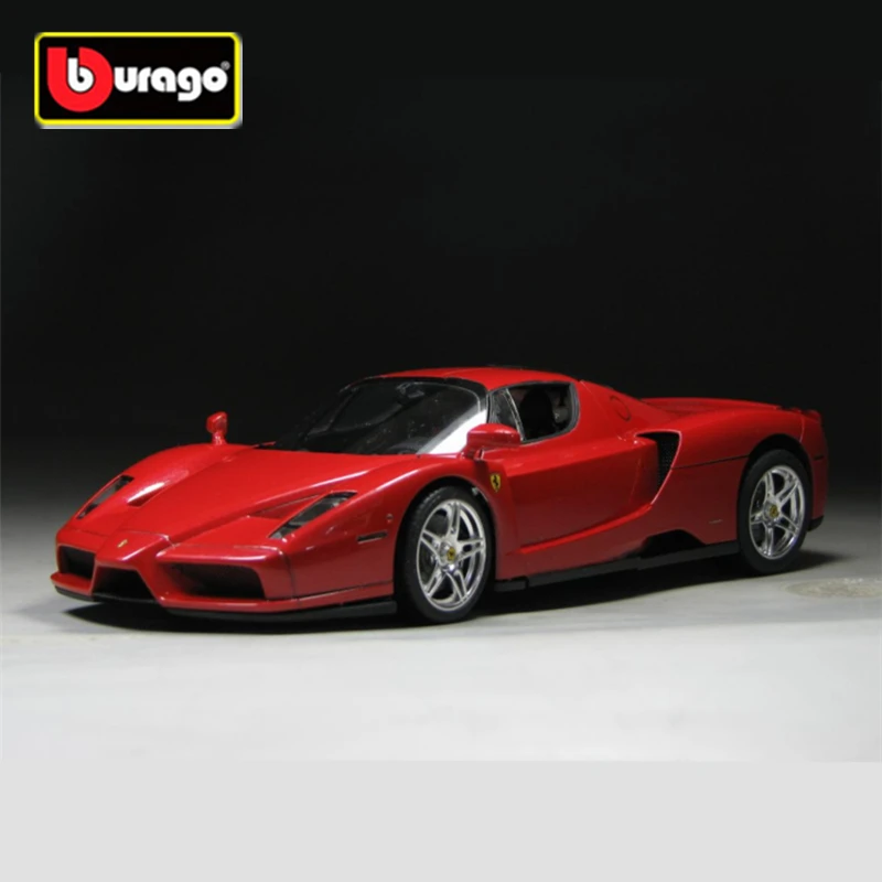 Bburago 1:24 Ferrari Enzo Alloy Sports Car Model Diecast Metal Toy Racing Car Model High Simulation Collection Giocattolo Per Bambini Regalo