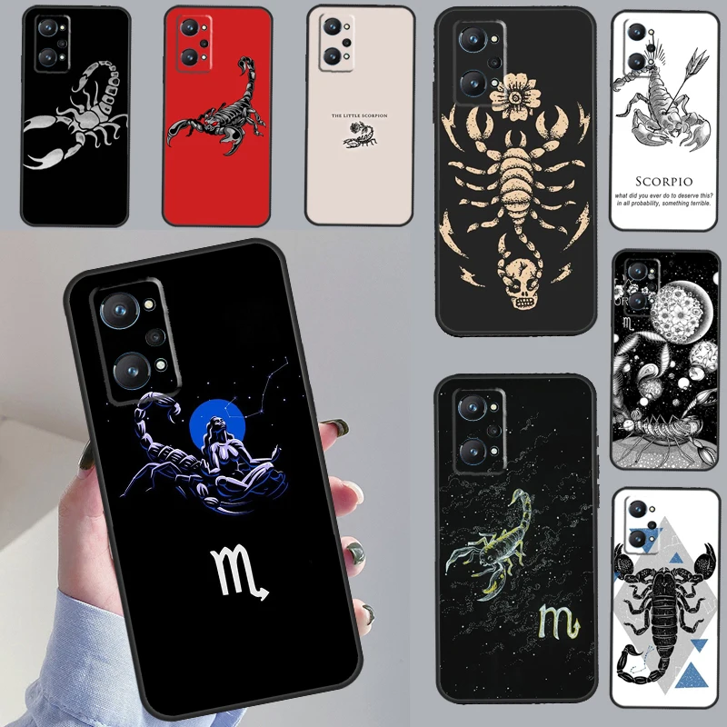 Scorpion Per Oppo Realme C55 C35 C33 C31 C30 C25 C21Y C11 Gt Neo 5 3T 2T Realme 10 9 11 Pro Plus Case
