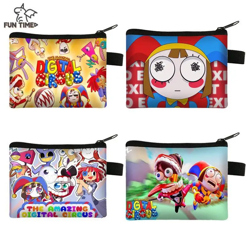 The Amazing Digital Circus Wallet The Amazing Digital Circus Purse Digital Circus Pomni Jax Animation Periferiche Product Gifts