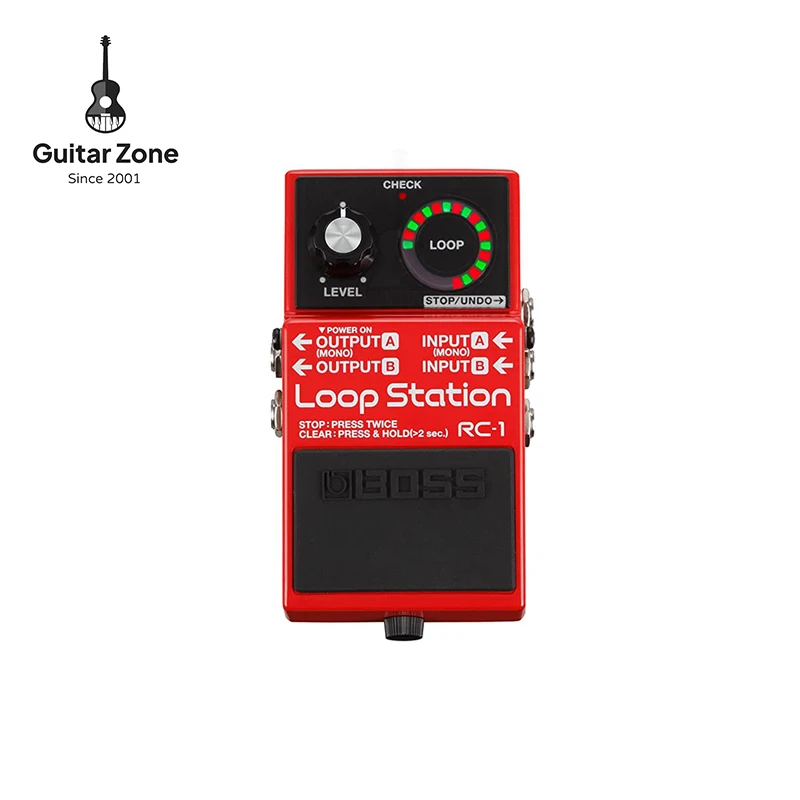 Boss Rc-1 Loop Station Chitarra Elettrica Registrazione Loop Stompbox Rc-1 Professional Stage Bass Mini Frase Loop Macchina Tamburo Vocale