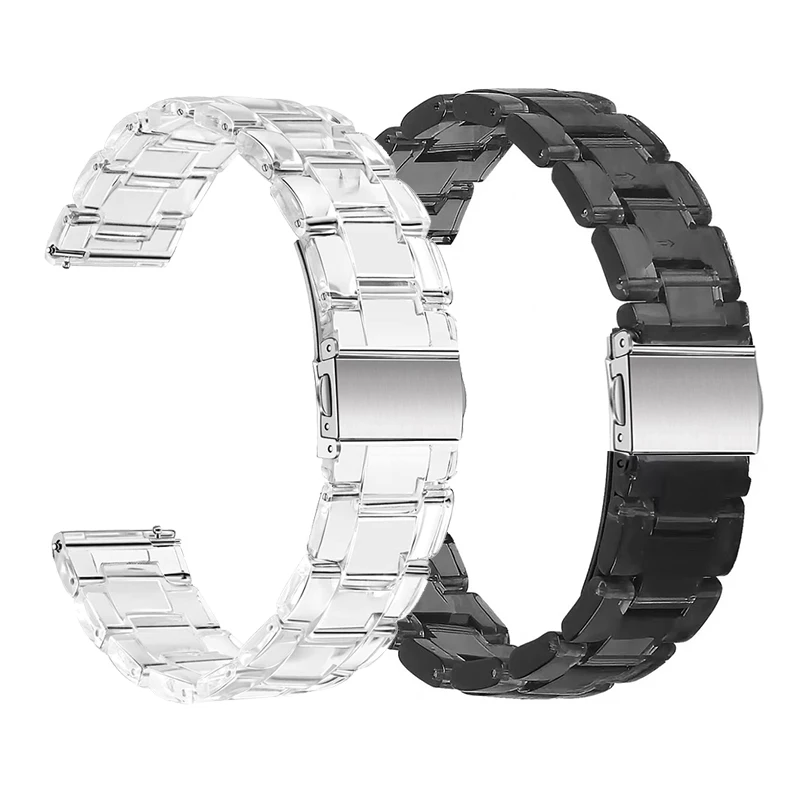 Cinturino Da 20Mm Per Amazfit Active Cinturino In Resina Trasparente Per Amazfit Gts 4 3 2/Gts 4 2 Mini Bracciale Per Cinturino Da Polso Amazfit Bip 3