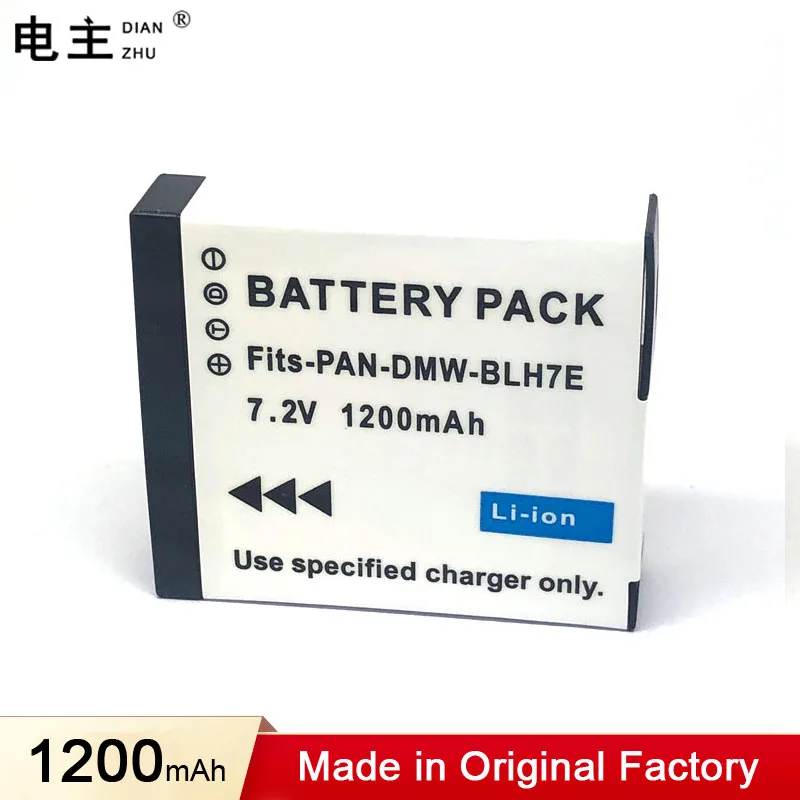 Dmw-Blh7E Dmw Blh7 Blh7E Blh7Pp Batteria Per Panasonic Lumix Dmc Gm5 Gm1 Gm1K Gf7 Gf8 Gf9 Gf10 Lx10 Lx15