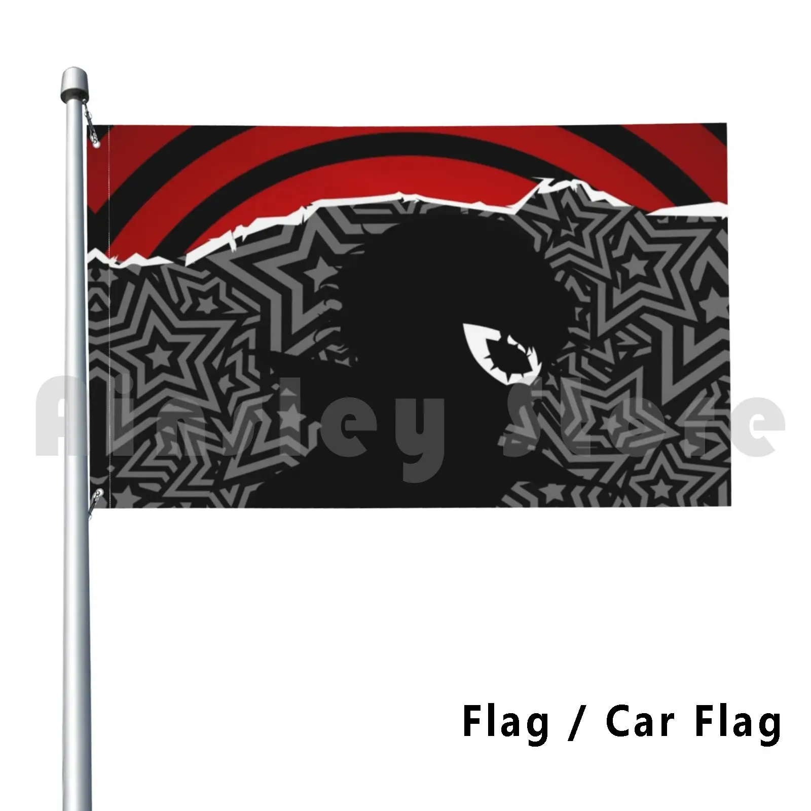 Joker Persona 5 Flag Car Flag Funny Persona Persona 5 Joker Shin Megami Tensei Ps4 Anime