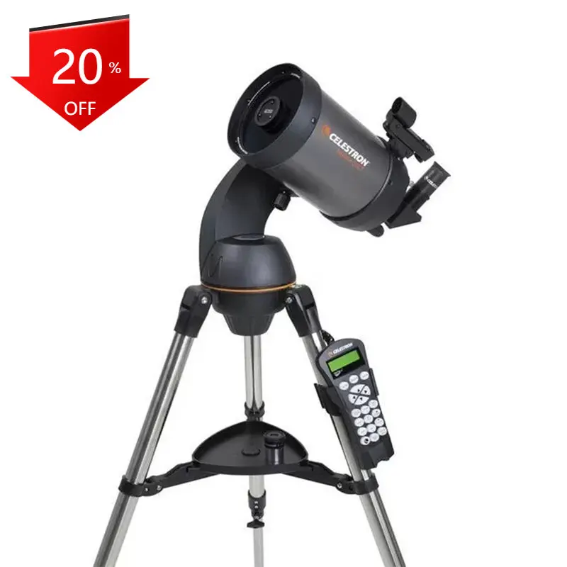 Celestron 130/650 Nexstar 130 Slt Telescopio Astronomico Treppiede In Acciaio Staffa Teodolite Motorizzata