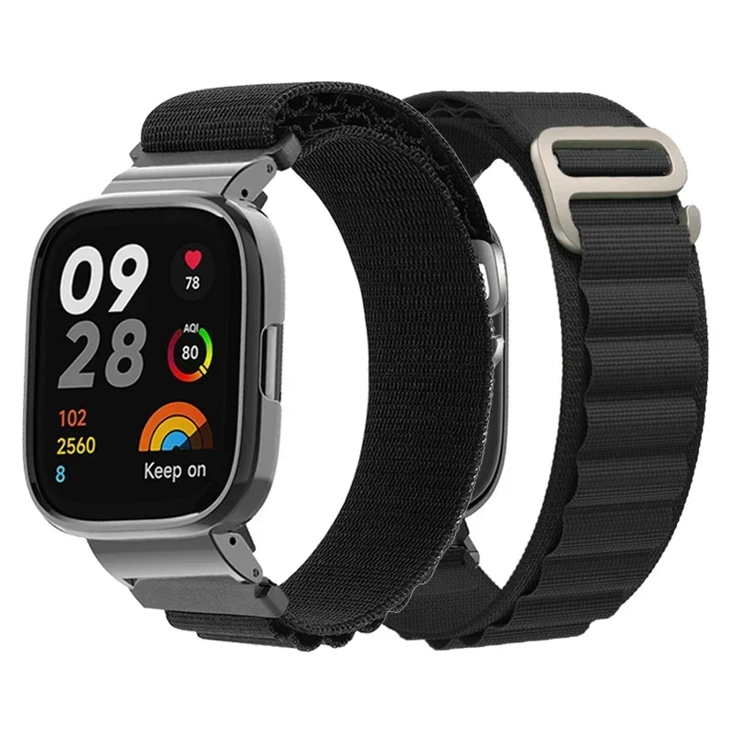 Cinturino In Nylon Alpine Loop Per Redmi Watch 3 Cinturino Traspirante Attivo Per Redmi Watch 2 Lite Strap Mi Watch Lite Protector Case