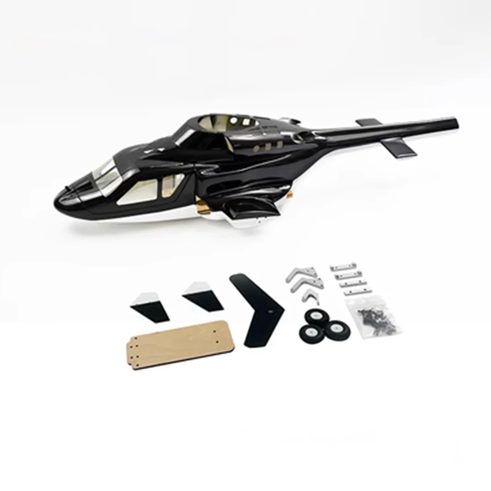 Fly Wing Fw450L Airwolf V2.5 Kit Fusoliera Per Fw450 V2 V2.5 V3 6Ch Scala Rc Elicottero