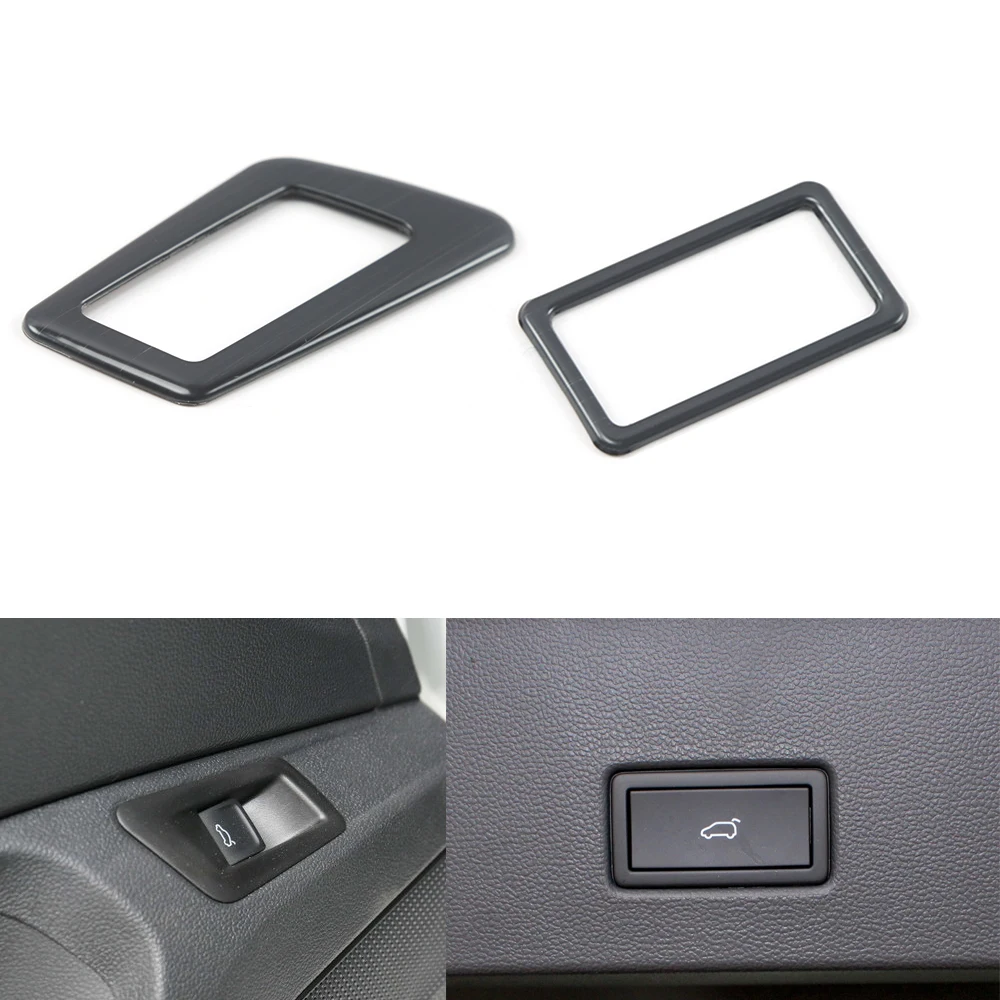 Coperchio Telaio Interruttore Bagagliaio Cromato Per Accessori Adesivi Volkswagen T-Roc T Roc 2018 - 2020