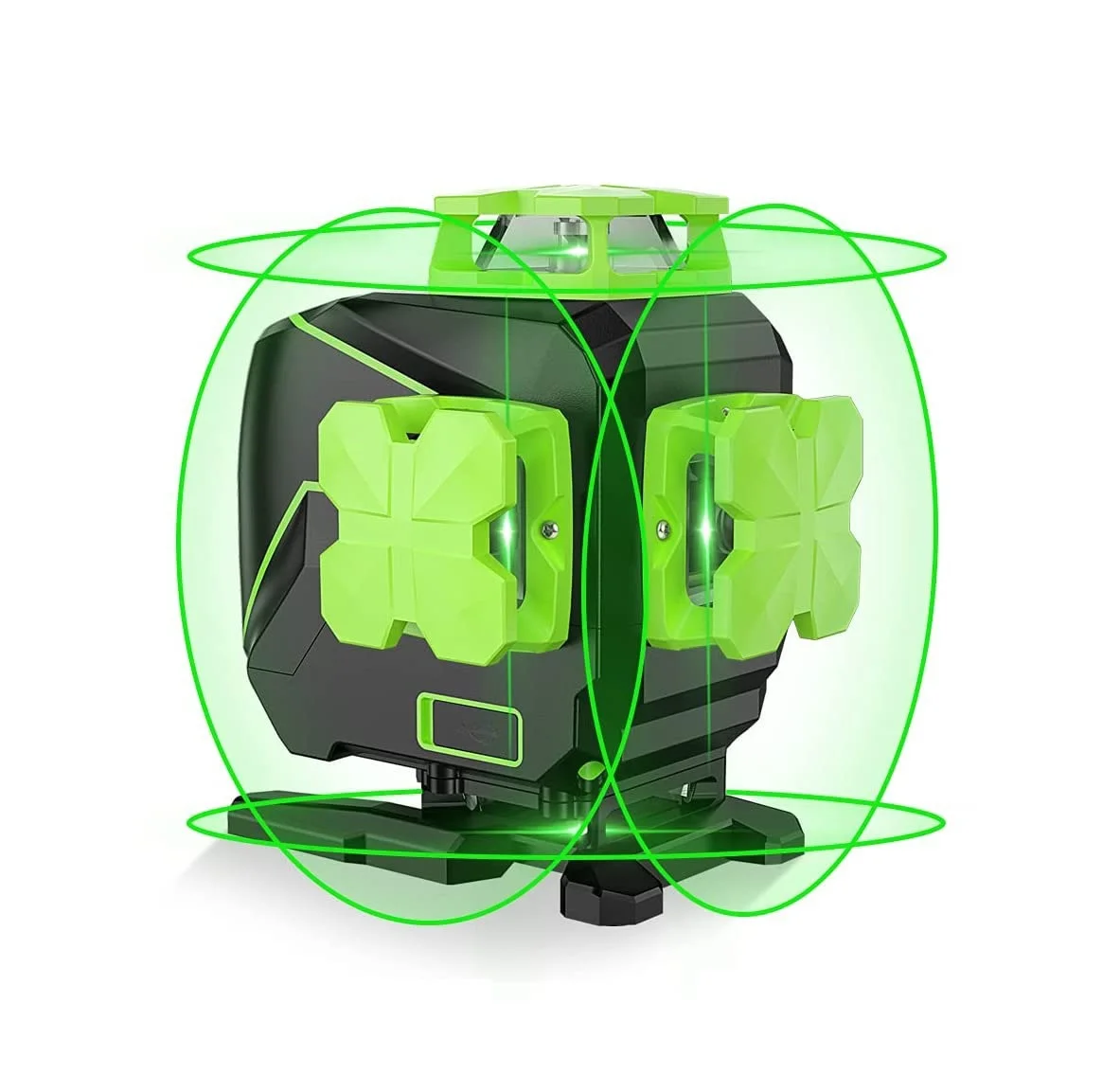 Huepar S04Cg-L 16 Line 4D Livello Laser Esterno Green Rotary Beam Cross Line Modalità Manuale