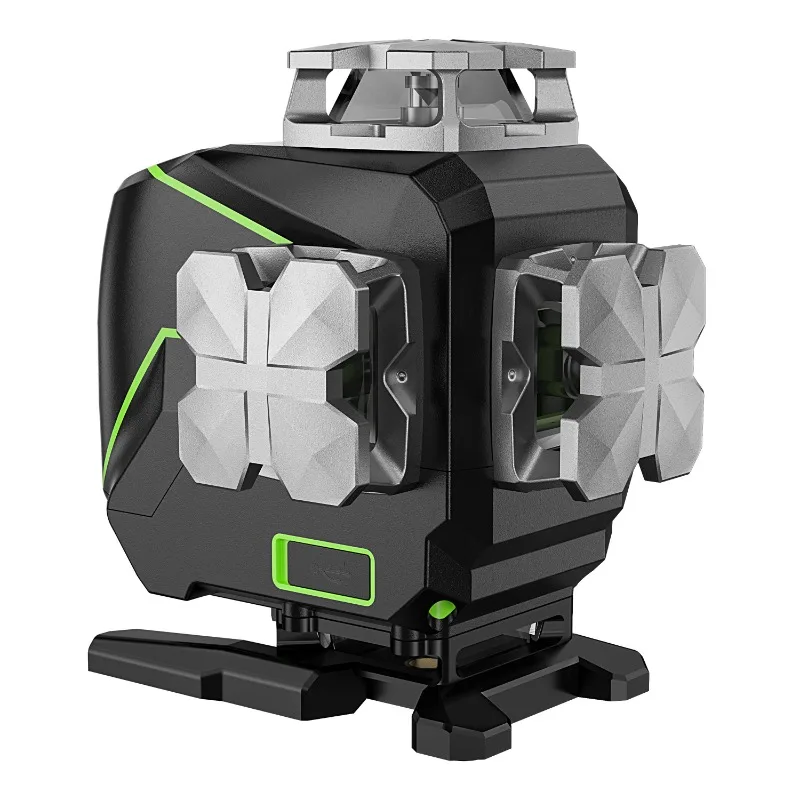 Alta Qualità Huepar S04Cg 4D 16 Linee Linea Verde Livelli Laser Nivel Impulso Esterno