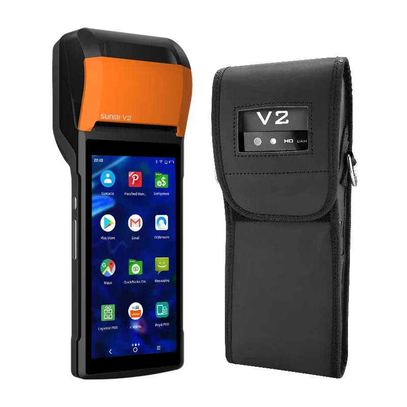 Con Tracolla In Corda Custodia Sunmi V2 P2 Custodia Pos V2 Pro P2Pro Custodia Protettiva Durevole Zaino Per Terminale Sunmi Pos