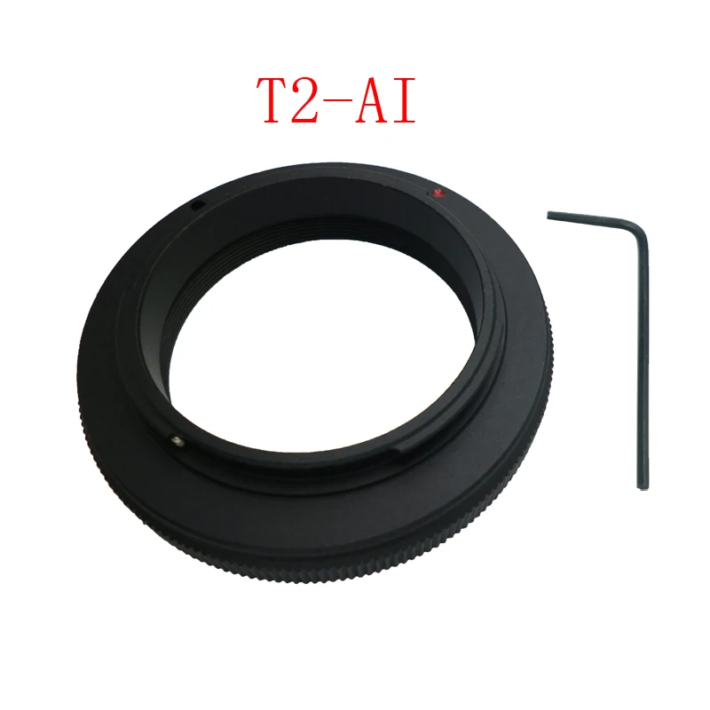 T2-Ai T2 T Lens Per Nikon Anello Adattatore Di Montaggio Per D50 D90 D5100 D7000 D3 Dslr Slr Camera