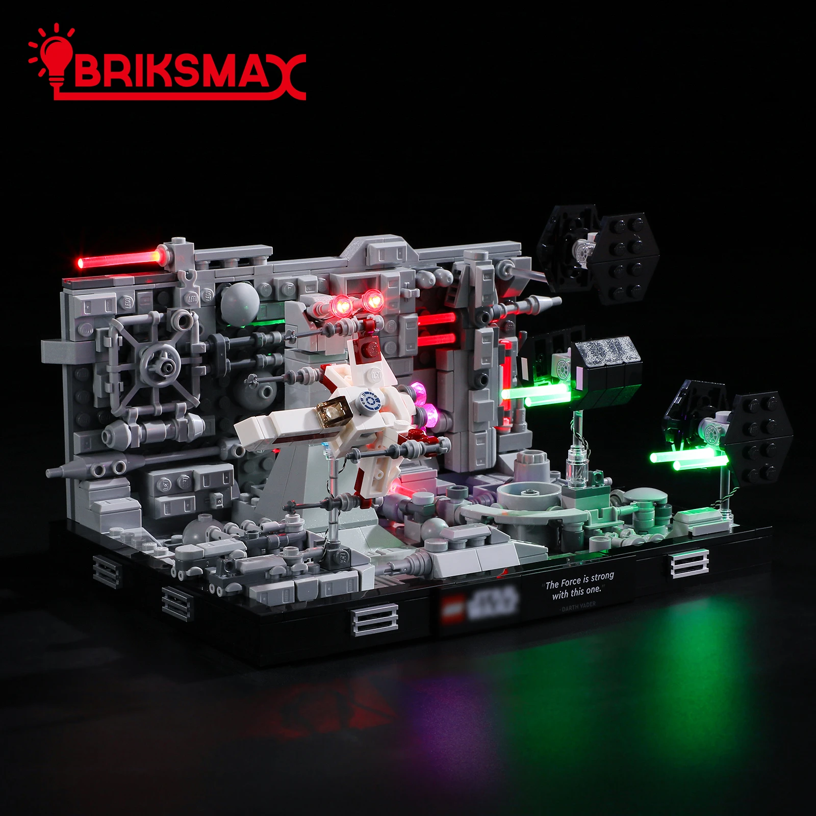 Briksmax Kit Luci A Led Per 75329 Trench Run Diorama Building Blocks Set (Non Includere Il Modello) Giocattoli Per Bambini