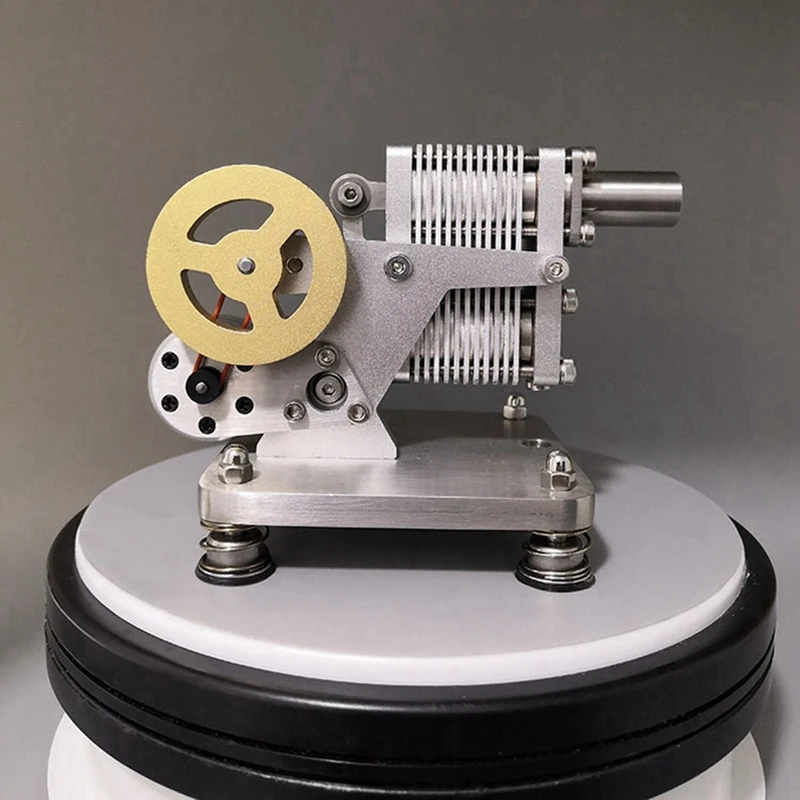 Full Metal Stirling Engine Model Physics Steam Science Educational Engine Model Kit Toys Giocattoli Modello Motore A Combustione Esterna