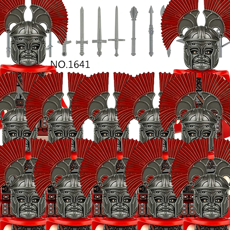 Moc Castello Militare Medievale Eagle Knights Figure Killer Soldats Flag Building Blocks Dog Sword War Horse Shield Bricks Toys