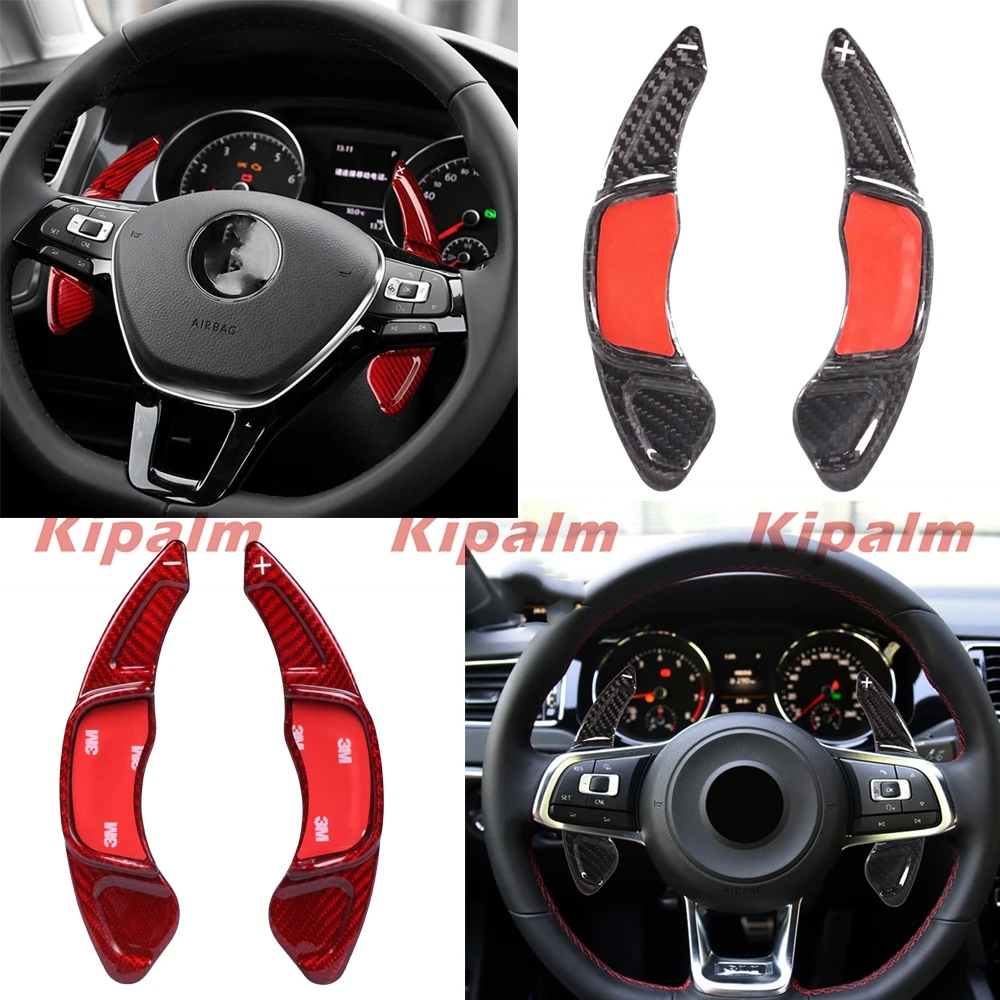 Per Vw Golf 7 2015-2017 Scirocco Accessori Interni Per Auto Volante In Fibra Di Carbonio Cambio Paddle