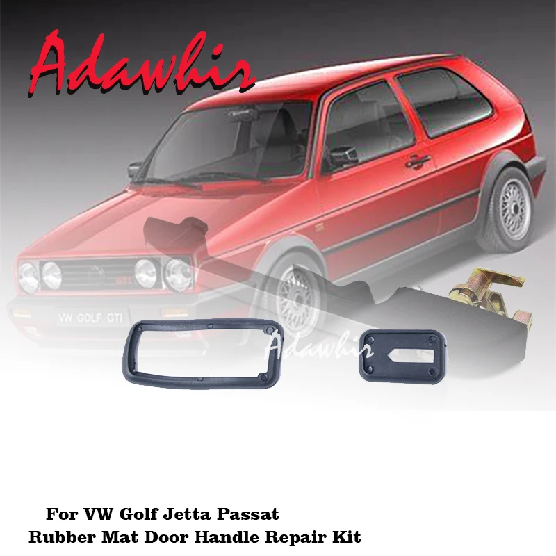 Kit Di Riparazione Della Serratura Della Maniglia Della Porta Tappetino In Gomma Per Vw Golf Jetta Mk1 Mk2 Passat Quantum Santana Rabbit Scirocco Derb
