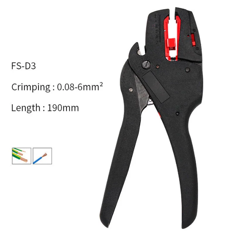 Automatico Wire Stripper E Cutter,Heavy Duty Wire Stripping Tool 2 In 1 Per Spogliatura Del Legare, Taglio Dropshipping