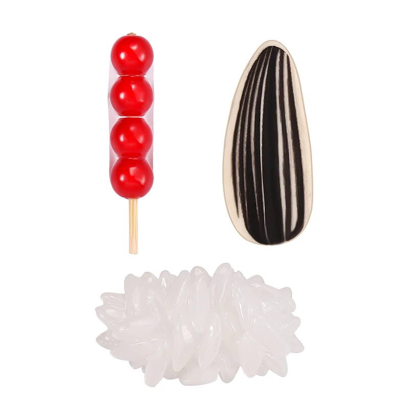 Semi Di Melone Pin Riso Rivestito Di Zucchero Haws Spilla Di Caramelle Snack Food Spilla Di Aglio Spille