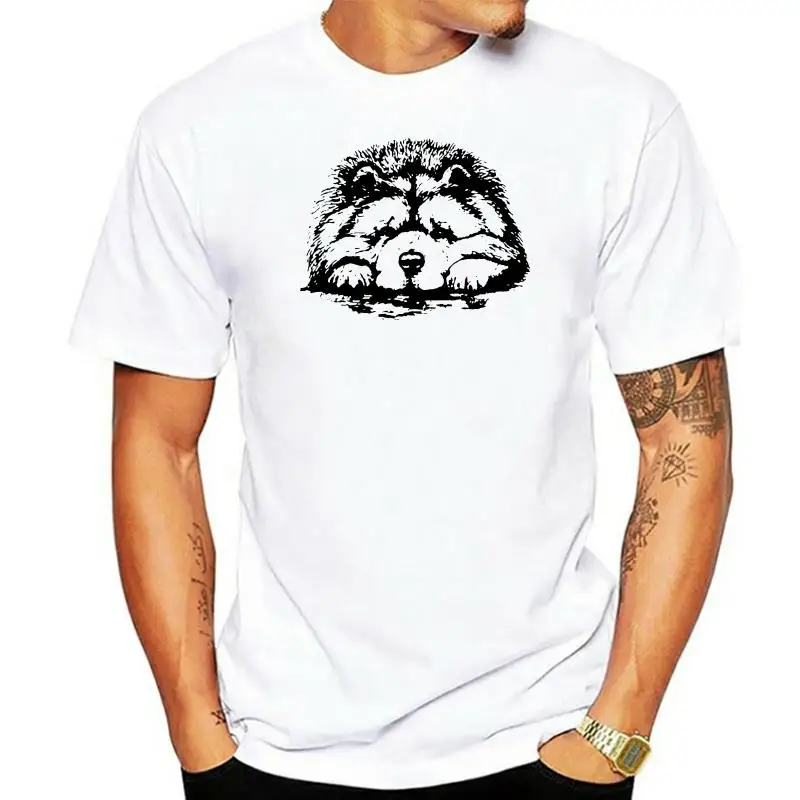 100% Cotone T Camicette Marchio Di Abbigliamento Magliette E Camicette Magliette Chow Chow Su Zamp Adulto T-Shirt