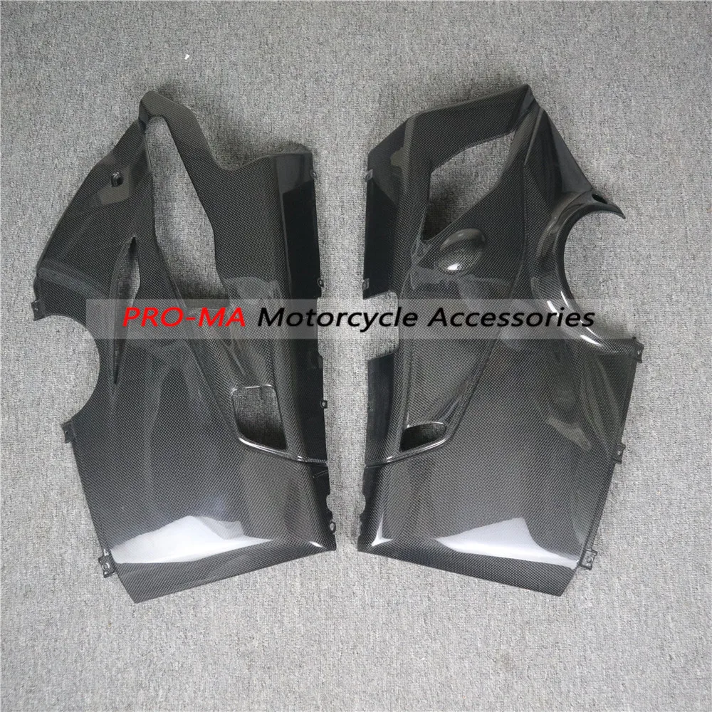 Pannello Laterale Del Telaio Del Ventre (Per Silenziatori Akrapovic) In Fibra Di Carbonio Per Ducati Panigale V4 V4S