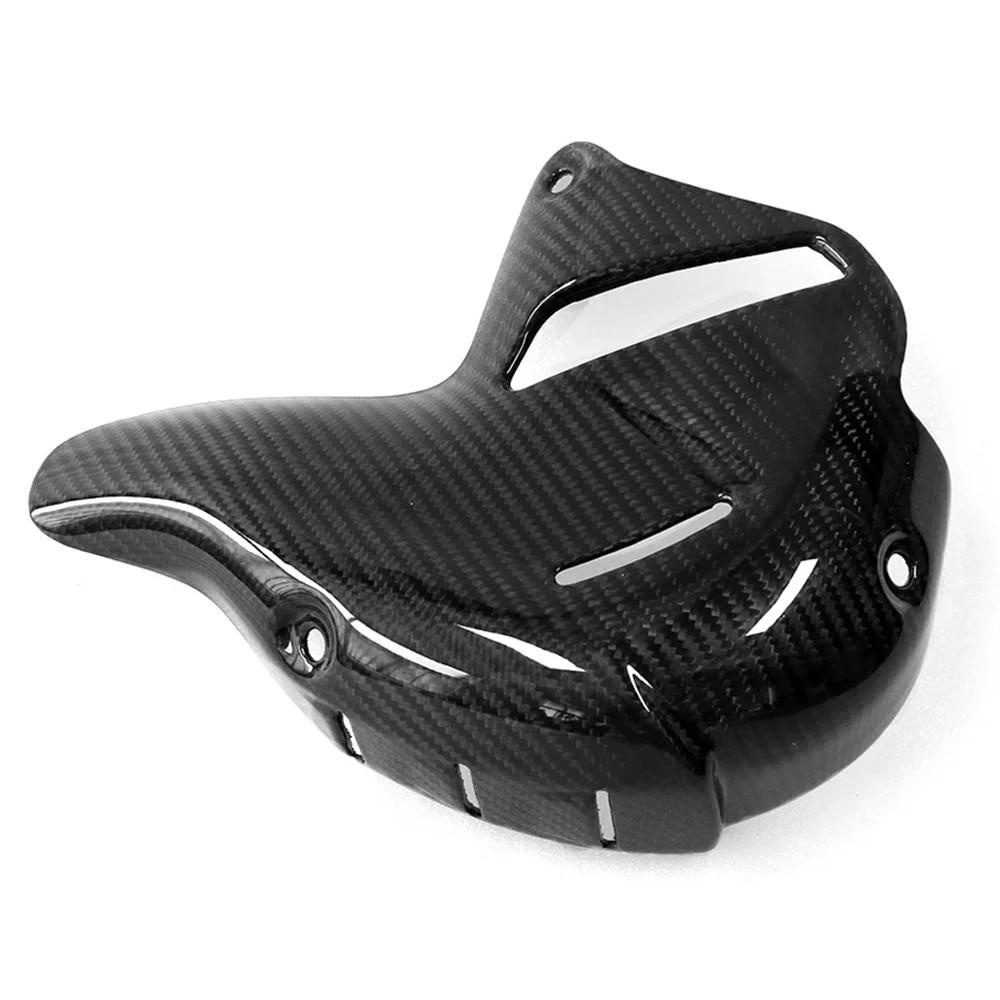 Per Ducati Panigale V4 V4S Streetfighter V4 V4S 100% Copertura Di Scarico In Fibra Di Carbonio (Scarico Akrapovic) Kit Di Accessori Per Moto