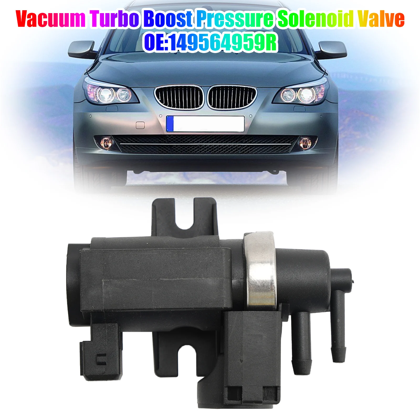 Areyourshop Vacuum Turbo Boost Pressure Elettrovalvola Per Renault Clio 1.5 Dci 149564959R