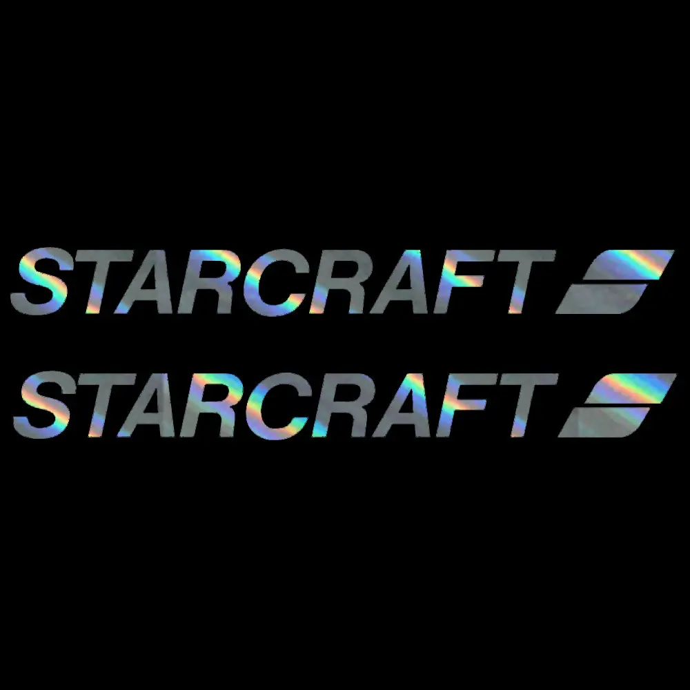 (2) Per Starcraft Rv Sticker Decal Graphics Trailer Camper Rv