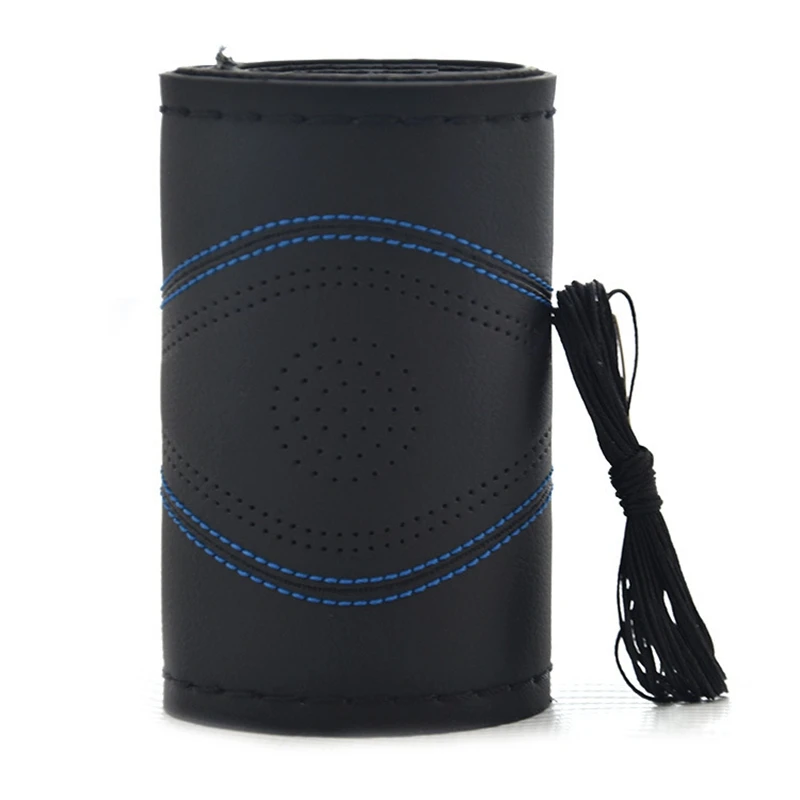 Cucito Tecnologia Treccia Copertura Volante Volante In Pelle Della Copertura Universale Per Bmw Volkswagen Ford Audi Renault Peugeot
